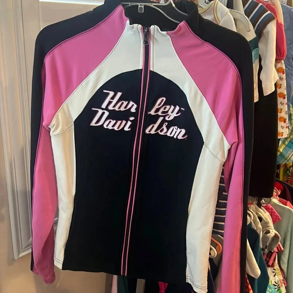 Harley-Davidson Jackets & Blazers - Harley Davidson zip-up jacket women’s size Small